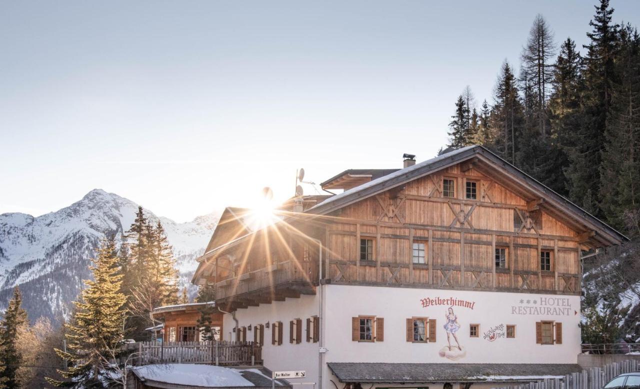 Skihotel Weiberhimmel Ultimo Exterior photo